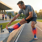 Compression Socks for Varicose Veins & Swollen Legs – Flight, Running, Nursing, Diabetic, Oedema Support, Men & Women Leg Circulation Stockings for Travel & Sport